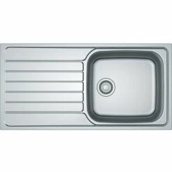 Evier à Encastrer 60cm Inox Avec Siphon - 006334 - Franke - Inox