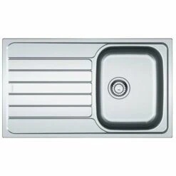 Evier à Encastrer 45cm Inox Avec Siphon - 006099 - Franke - Inox