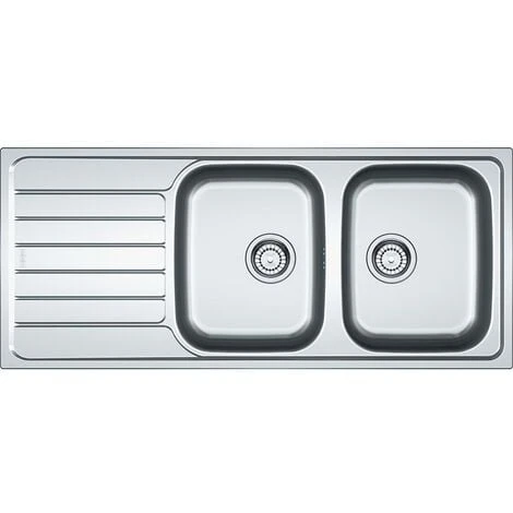 Evier à Encastrer 80cm Inox Avec Siphon - 006464 - Franke - Inox