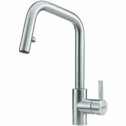 Mitigeur Franke Kubus à Douchette Extractible - Inox Lisse Coloris