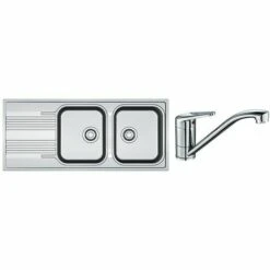 PACK Franke Smart SRX621 + Mitigeur Novara Plus à Bec - Coloris :