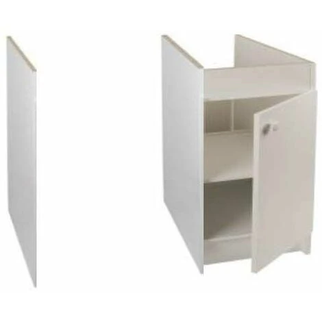 Meuble Bas Kitchenette 40cm, Avec Joue Franke