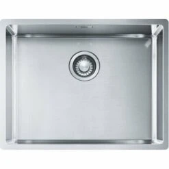 Evier Franke Box BXX110-50 - Inox Lisse - Vidage : Manuel