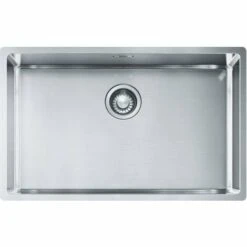 Evier Franke Box BXX110-68 - Inox Lisse - Vidage : Manuel