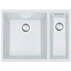 Évier Sirius Tectonite SID160 - Blanc Polaire - 560x440x200 Mm - Sous Meuble 60 Cm - Franke