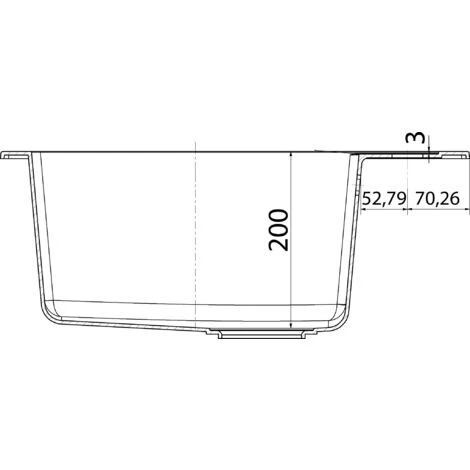 Franke Sirius - SID 610/560 Tectonite® Carbone Evier (114.0264.011) – Image 4