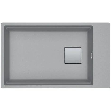 Franke Kubus 2 KNG 110-62 Fragranit+ Évier De Cuisine Sous-plan Pierre Grise