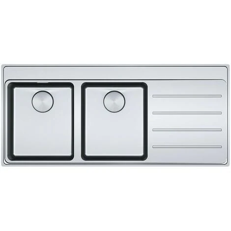 Evier Franke Mythos Inox MYX221 - Inox Lisse - Egouttoir A Droite