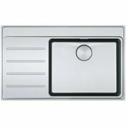Evier Franke Mythos Inox MYX211-86 - Inox Lisse - Egouttoir A Gauche