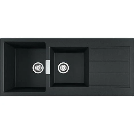 Evier à Encastrer 80cm Carbone - 915175 - Franke - Noir