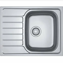 Franke Spark SKN 611-63 Évier 63,5x50cm Avec égouttoir Réversible, Inox (SKN611-63)