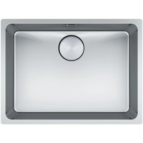 Evier Franke Mythos Inox MYX110-55 - Inox Lisse - Vidage : Manuel
