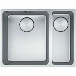 Evier Franke Mythos Inox MYX160-34-16 - Inox Lisse - Vidage : Manuel