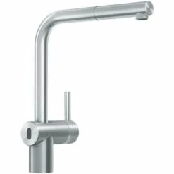 Mitigeur Franke Atlas Néo Sensor à Douchette - Inox Lisse Coloris