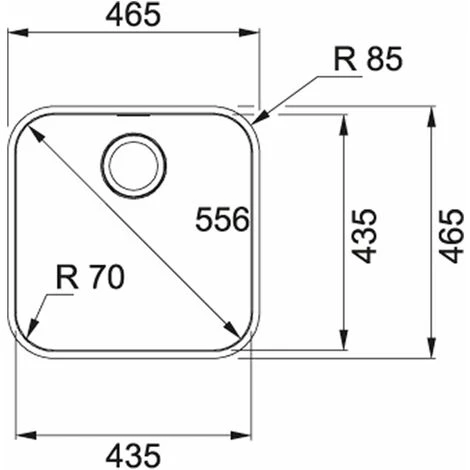 Evier Franke Ariane ARX110-43 - Inox Lisse – Image 2