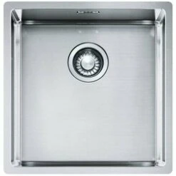 Evier Franke Box BXX110-40 - Inox Lisse - Vidage : Manuel