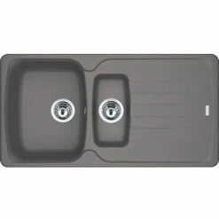 Évier De Cuisine Antea Fragranit+ AZG651 - 970 X 500 X 210 Mm - Stone - Sous-meuble 60 Cm - Franke