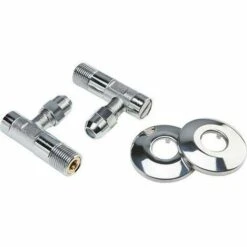 Paire De Filtres Chromés Pour Mitigeurs De Cuisine Franke 112.0158.403 | Chromé - Chromé