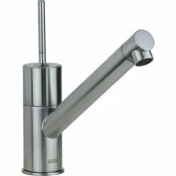 Franke Jolly Joystick Control Mitigeur D'évier De Cuisine Satinée 115.0159.905 | Satin/Cromè - Satin/Cromè