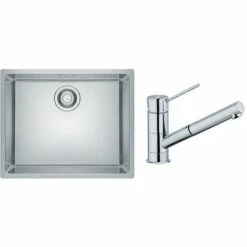 PACK Franke Maris MRX110-50 + Mitigeur Sirius à Douchette - Coloris :