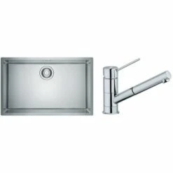 PACK Franke Maris MRX110-70 + Mitigeur Sirius à Douchette - Coloris :