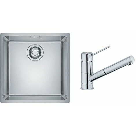 PACK Franke Maris MRX110-40 + Mitigeur Sirius à Douchette - Coloris :