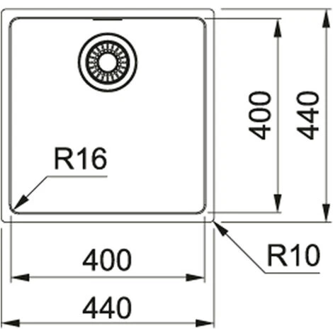PACK Franke Maris MRX110-40 + Mitigeur Sirius à Douchette - Coloris : – Image 2