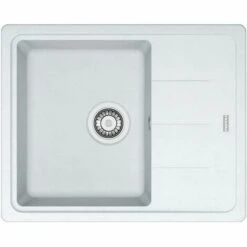FRANKE Évier De Cuisine En Fragranit - Basis 611-62 (BFG 611-62) 114.0365.393 Blanc Polaire