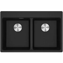 Evier Franke Maris Fragranit+ MRG620-34-34 - Onyx - Vidage : Automatique