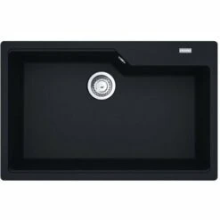 Franke Urban UBG 610-78 Fragranit+ Évier De Cuisine à Encastrer, Noir Mat (UBG610-78MC)
