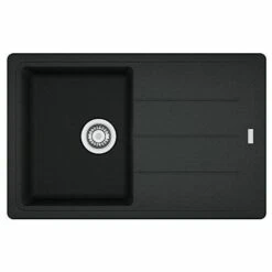 FRANKE Évier De Cuisine En Fragranit - Basis 611 (BFG 611) 114.0205.037 Onyx Normal