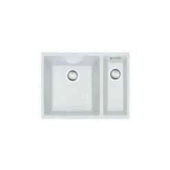 FRANKE SID 160 125.0331.036 évier En Tectonite, Blanc Polaire