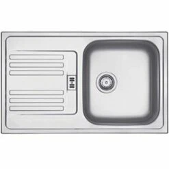 FRANKE 101.0058.089 Euroform Évier De Cuisine Encastré En Acier Inoxydable, INOX Lin,...