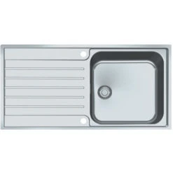 Évier ARGOS AGX211-100 INOX (sous Meuble 60 Cm) 1000 X 510 X 195 Mm - Franke