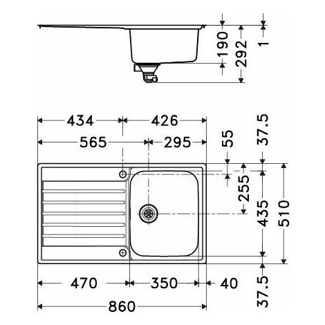 Evier Franke Argos AGX211-86 - Inox Lisse – Image 2